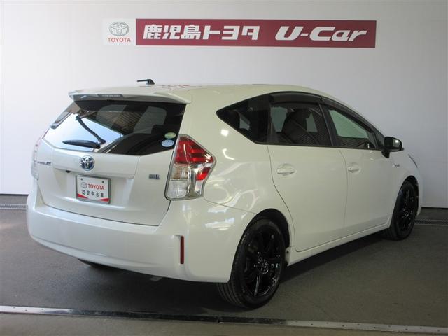 プリウスα S クルコン スマキー LEDヘッド 盗難防止システム 地デジTV 整備記録簿 パワーウィンドウ ESC 運転席エアバッグ サイドカーテンエアバック デュアルエアバック ETC車載器 キーレスエントリー(2枚目)