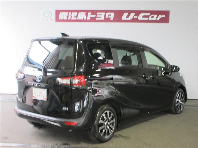 シエンタ ハイブリッドG クエロ 点検記録簿 半革シート 地デジTV 盗難防止 横滑り防止 LEDライト クルコン スマートキー ETC バックモニタ DVD オ-トエアコン メモリ-ナビ エアバッグ AW ナビ&TV ABS(2枚目)