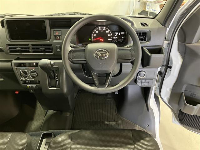 ハイゼットカーゴ クルーズ　ＬＥＤヘッド　イモビライザー　パワーウインドウ　Ｂカメラ　キーフリー　Ａストップ　Ｗエアバック　４ＷＤ　スマートキー　記録簿　運転席エアバッグ　エアコン　横滑り防止装置　ＡＢＳ　ＰＳ　レーダーブレーキ（3枚目）