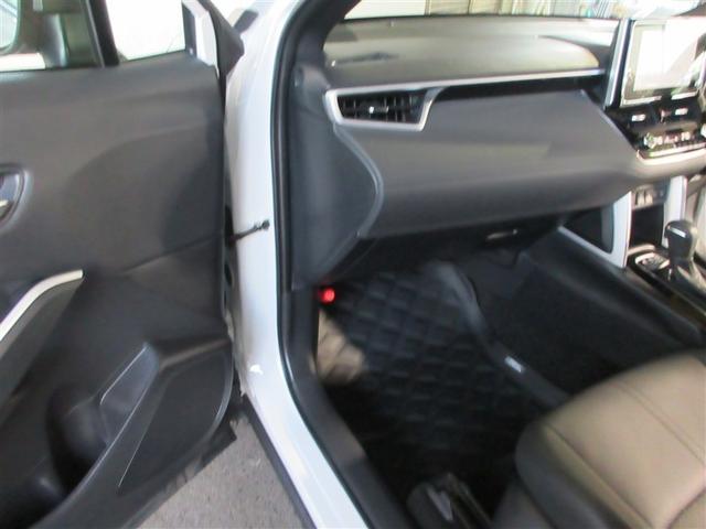 カローラクロス ハイブリッド　Ｚ　ＰＣＳ　フルセグテレビ　ＬＥＤヘッドライト　Ｂカメラ　ＴＶ　インテリジェントキー　パワーシート　キーフリー　ドライブレコーダー　アルミホイール　ＥＴＣ　盗難防止　オートエアコン　記録簿　エアバッグ（4枚目）
