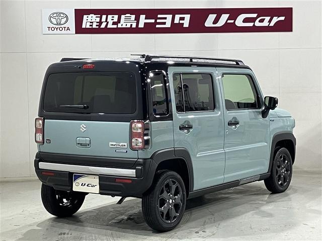 ハスラー タフワイルド　前後誤発進抑制　アイドリングＳ　セキュリティアラーム　パワーステアリング　横滑り防止システム　ＬＥＤライト　ＰＷ　クルコン　サイドエアバッグ　キーフリー　フルセグＴＶ　アルミホイール　バックカメラ（2枚目）