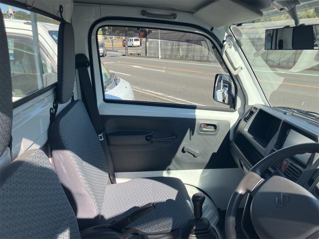 キャリイトラック 　４ＷＤ　軽トラック　５速マニュアル　ナビ　フルセグＴＶ　エアコン　運転席エアバッグ　ＣＤ　ＤＶＤ再生　ＵＳＢ　Ｂｌｕｅｔｏｏｔｈオーディオ（64枚目）