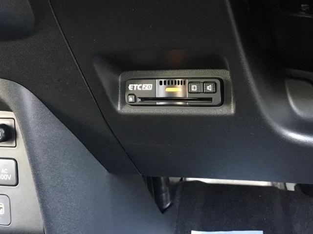 ＥＴＣ２．０が標準装備です。高速道路の渋滞情報などをナビとリンクして画面でお知らせします。