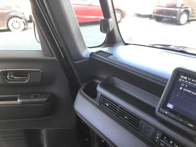 N-BOXカスタム ベースグレード デモカー 片側電動スライドドア 純正ナビ フルセグ 前後ドラレコ シートヒーター USB接続 CMBS Dレコ 禁煙 ベンチシート オートエアコン スマートキ LED 盗難防止装置 クルコン ESC(25枚目)