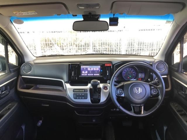 Ｎ－ＷＧＮカスタム Ｇ・Ｌパッケージ　クルコン　バックカメラ　純正ナビ　フルセグ　ＥＴＣ　ドラレコ　横滑り防止システム　ＬＥＤヘッド　カーテンエアバッグ　スマートキー＆プッシュスタート　ナビＴＶ　ベンチシ－ト　バックモニター　地デジＴＶ（2枚目）