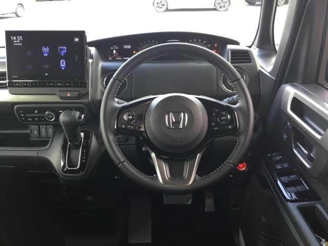 N-BOXカスタム Lスタイル+ブラック 両側電動スライドドア クルコン バックカメラ 純正ナビ ETC シートヒーター 衝突軽減ブレ-キ パーキングセンサー DVD再生 横滑り防止 シ-トヒ-タ- クルーズコントロール LEDライト 地デジ(17枚目)