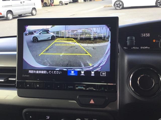 N-BOXカスタム Lスタイル+ブラック 両側電動スライドドア クルコン バックカメラ 純正ナビ ETC シートヒーター 衝突軽減ブレ-キ パーキングセンサー DVD再生 横滑り防止 シ-トヒ-タ- クルーズコントロール LEDライト 地デジ(20枚目)