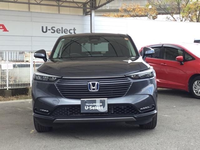 ヴェゼル ｅ：ＨＥＶＸ　ホンダコネクトディスプレイ　ＥＴＣ２．０　前後ドラレコ　前後障害物センサー　ＡＡＣ　イモビライザー　スマ－トキ－　誤発進抑制　ＰＷ　リアカメラ　クルコン　ＥＳＣ　ＥＴＣ装備　キーフリー　ナビＴＶ　ＰＳ（6枚目）