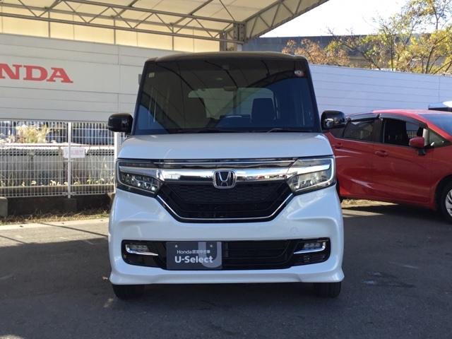 Ｎ－ＢＯＸカスタム Ｇ・Ｌホンダセンシング　片側電動スライドドア　社外ナビ　フルセグ　ＥＴＣ　地デジＴＶ　助手席エアバッグ　キーレス　アイドリングＳＴ　セキュリティーアラーム　スマ－トキ－　リアカメラ　ナビＴＶ　前車追従機能　サイドエアバッグ（6枚目）