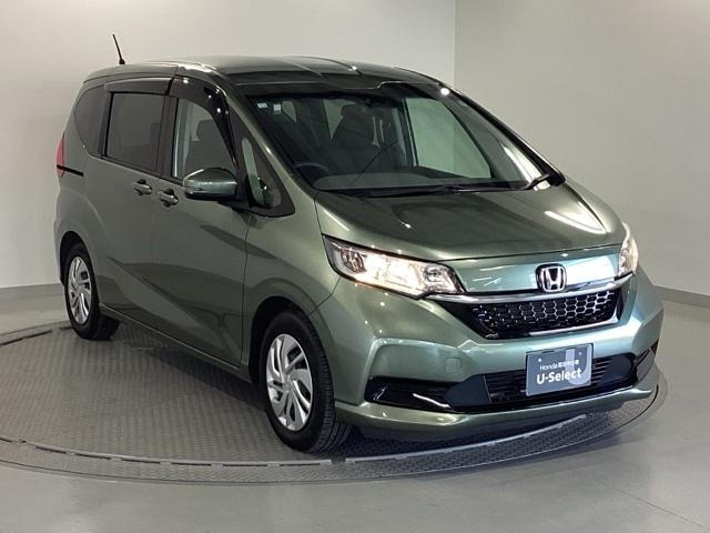 フリード G・ホンダセンシング リア席モニター ドラレコ ETC Fセグ 追突被害軽減ブレーキ iストップ Wエアバッグ パワーウィンドウ アクティブクルーズコントロール スマートキ カラーバックモニター VSA エアコン キーレス(7枚目)