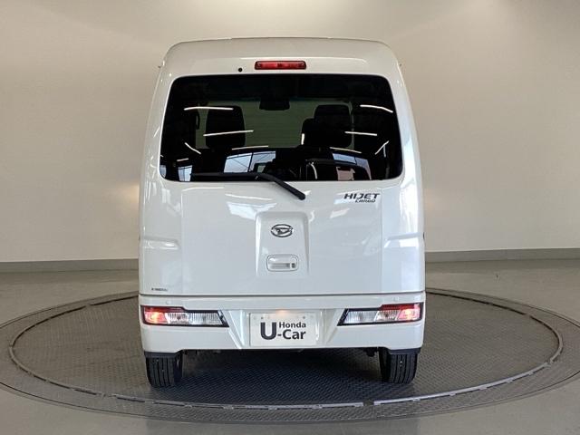 ハイゼットカーゴ クルーズＳＡＩＩＩ　アルミホイール　先進ライト　横滑防止装置　エアバック　エコアイドル　リモコンキー　ＡＢＳ　エアコン　オートライト　記録簿付　パワステ　助手席エアバッグ　インテリジェントクリアランスソナー（9枚目）