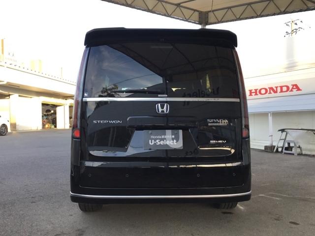 ステップワゴン e:HEVスパーダプレミアムライン 全周囲カメラ 純正ナビ 後席モニター ETC 前後ドラレコ マルチカメラ Pテールゲート Wエアコン 両側自動ドア Fセグ USB接続 クリアランスソナ クルーズC 助手席エアバッグ スマートK(8枚目)
