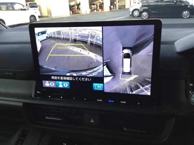 ステップワゴン e:HEVスパーダプレミアムライン 全周囲カメラ 純正ナビ 後席モニター ETC 前後ドラレコ マルチカメラ Pテールゲート Wエアコン 両側自動ドア Fセグ USB接続 クリアランスソナ クルーズC 助手席エアバッグ スマートK(21枚目)