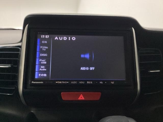 N-BOXカスタム G・Lパッケージ 片側電動スライドドア 社外ナビ フルセグ アイドリングストップ車 ナビ・TV スマキ- フロントベンチシート 地デジTV パワーウィンドウ 片側電動両側スライドドア 盗難防止システム オートエアコン(10枚目)