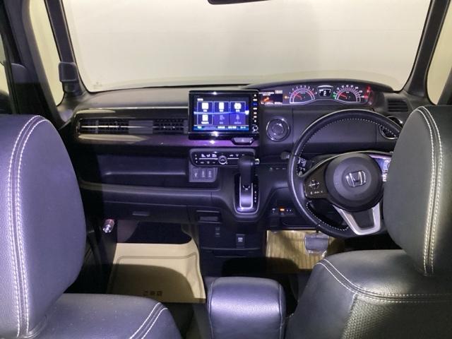 N-BOXカスタム G・Lターボホンダセンシング 両側電動スライドドア バックカメラ 純正ナビ フルセグ ETC パドルシフト 両側PWスライドドア Bモニタ Iストップ セキュリティー USB接続 クルーズコントロール ナビTV キーレスエントリー(2枚目)