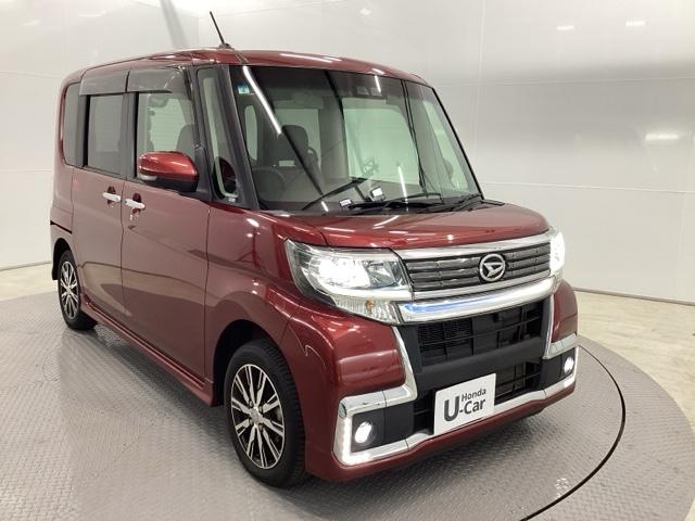 タント カスタムＸトップエディションＶＳＳＡＩＩＩ　リアカメラ　純正ナビ　フルセグ　シートヒーター　横滑り防止　衝突回避支援ブレーキ　両側オートスライドドア　地デジ　オートエアコン　スマートキー　ＬＥＤ　ドライブレコーダー　キーフリーシステム　ナビＴＶ（7枚目）