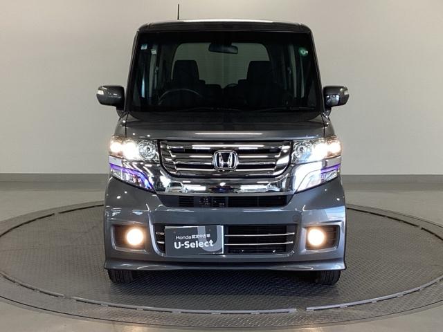 Ｎ－ＢＯＸカスタム Ｇ・Ｌパッケージ　純正ナビ　ワンセグ　リアカメラ　ナビ・ＴＶ　スマキ－　フロントベンチシート　パワーウィンドウ　片側電動両側スライドドア　盗難防止システム　オートエアコン　パワステ　ＤＶＤ再生可　キーレスエントリー（6枚目）