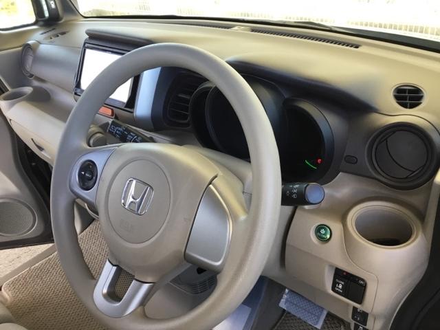 N-BOX G・Lパッケージ 片側電動スライドドア 社外ナビ フルセグ 前後ドラレコ I-STOP ベンチ席 全席PW イモビライザー ナビテレビ 地TV AAC 横滑り防止 スマートキー DVD再生 ABS USB接続(25枚目)