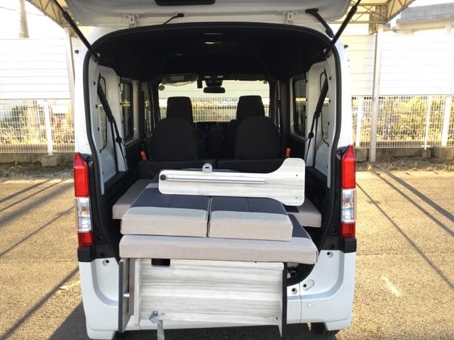 Ｎ－ＶＡＮ＋スタイル ファン　デモカー　クルコン　バックカメラ　純正ナビ　フルセグ　前後ドラレコ　ベッドキット　追突軽減ブレーキ　Ｂカメ　キーフリー　ＷＳＲＳ　ＤＶＤ再生　ＬＥＤヘッドランプ　ＵＳＢポート　運転席エアバッグ　禁煙（11枚目）