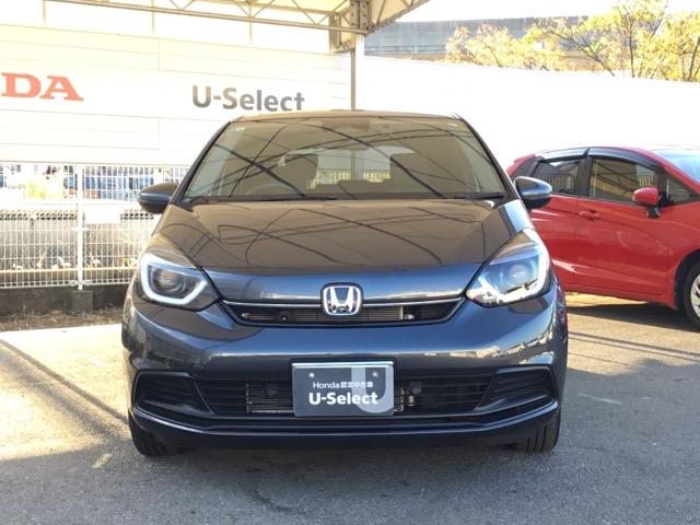 フィット ｅ：ＨＥＶホーム　純正ナビ　フルセグ　ＥＴＣ　ドラレコ　前後誤発進抑制機能　クリソナ　助手席エアバッグ　運転席エアバッグ　アイドリングストップ　ＬＥＤライト　ＵＳＢ接続　バックカメラ　ＡＢＳ　サイドエアバッグ　キーレス（6枚目）