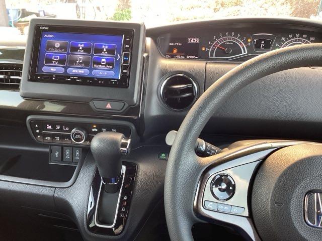 Ｎ－ＢＯＸカスタム Ｇ・Ｌホンダセンシング　純正メモリーナビ　バックカメラ　地デジＴＶ　整備記録簿　助手席エアバッグ　キーレス　シートＨ　アイドリングＳＴ　セキュリティーアラーム　スマ－トキ－　リアカメラ　ナビＴＶ　ＥＴＣ　前車追従機能　ＵＳＢ（2枚目）