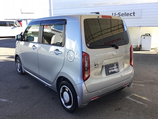 Ｎ－ＷＧＮ Ｌ　デモカー　クルコン　純正ナビ　フルセグ　ドラレコ　Ｐセンサー　誤発進抑制　シートヒータ　禁煙車　バックカメラ　ベンチシート　盗難防止システム　ＡＢＳ　スマートキー　サイドカーテンエアバック　パワステ（7枚目）