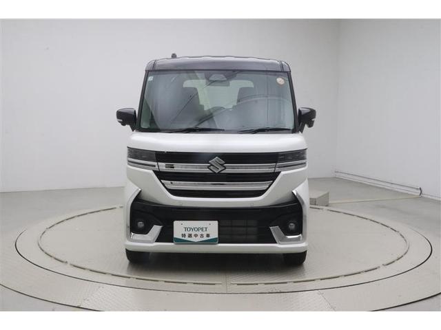 スペーシアカスタム ハイブリッドＸＳ　サイドカーテンエアバック　盗難警報装置　運転席エアバッグ　両側電動パワースライドドア　地デジ　ＬＥＤヘッドライト　アイドリングＳ　スマートキー　ベンチシート　横滑り防止装置　オートクルーズコントロール（2枚目）