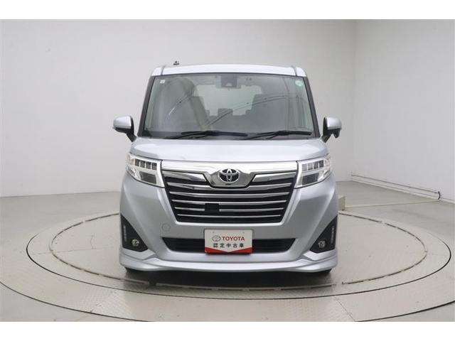 ルーミー カスタムG S 衝突軽減ブレーキシステム 地デジTV スマートキ- 両側電動D イモビライザー ドラレコ付き LEDライト Bモニター パワステ VSC クルコン DVD視聴 ETC オートエアコン ナビTV ABS(2枚目)