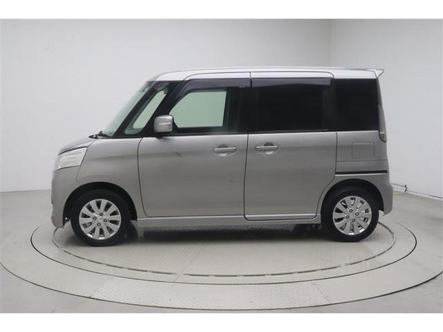 スペーシアカスタム XS Rカメ iストップ ワンセグテレビ 横滑り防止装置付き イモビライザー ナビTV パワーウィンド PS ミュージックプレイヤー接続可 メモリーナビ AW Sキー 助手席エアバッグ ETC AAC(3枚目)