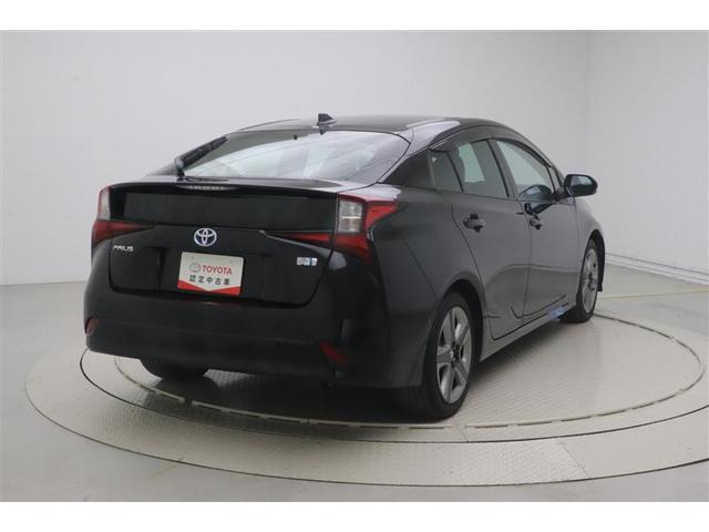 プリウス Aプレミアム ツーリングセレクション 横滑り防止機能 皮シート 運転席パワーシート エアコン 1オナ パワーウィンドウ LEDライト 盗難防止装置 スマートキー&プッシュスタート キーレス ETC ドライブレコーダー アルミホイール(4枚目)