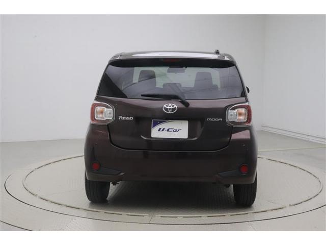 パッソ モーダ スマートキ 誤発進抑制機能 バックガイドモニター エアバック AS&G エアコン キーレス LED Wエアバッグ 横滑り防止 ナビTV 盗難防止システム ワンセグTV パワーステアリング メモリナビ(5枚目)