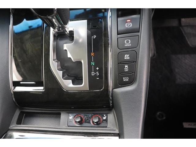 アルファードハイブリッド ＳＲ　Ｃパッケージ　点検記録簿　本革シート　バックモニター　オートエアコン　ＬＥＤ　横滑り防止機能　ＡＢＳ　イモビ　アルミ　ナビ＆ＴＶ　４ＷＤ　ミュージックプレイヤー接続可　３列シート　メモリーナビ　キーフリー　Ｐシート（18枚目）