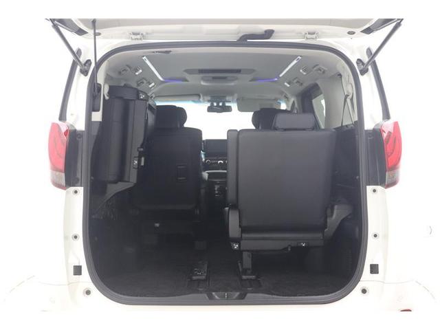 アルファードハイブリッド ＳＲ　Ｃパッケージ　点検記録簿　本革シート　バックモニター　オートエアコン　ＬＥＤ　横滑り防止機能　ＡＢＳ　イモビ　アルミ　ナビ＆ＴＶ　４ＷＤ　ミュージックプレイヤー接続可　３列シート　メモリーナビ　キーフリー　Ｐシート（27枚目）