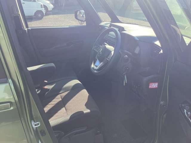 eKクロススペース M レーダーブレーキ エアコン パワステ パーキングセンサー キーレス シートヒーター ベンチシート 両側スライドドア アイドリングストップ(13枚目)