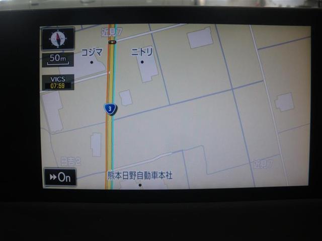 NX NX300h Fスポーツ ・2WD SDナビ/フルセグTV 本革シート サイドモニター バックモニター ステアリングヒーター ドラレコ 18AW ETC2.0 LEDフロントフォグランプ ワンオーナー車 中古車ハイブリッド保証(9枚目)