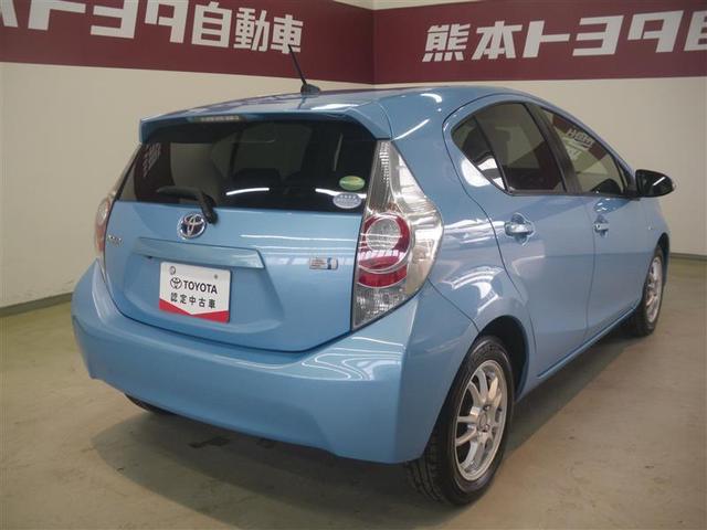 アクア Gブラックソフトレザーセレクション ・純正ナビ/フルセグTV/CD/DVD 純正ドラレコ ETC バックモニター スマートエントリー 社外15AW 合成皮革シート オートエアコン AUTOライト 中古車ハイブリッド保証付(6枚目)