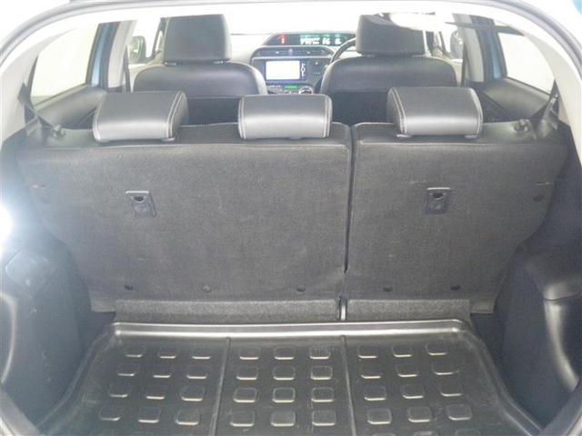 アクア Gブラックソフトレザーセレクション ・純正ナビ/フルセグTV/CD/DVD 純正ドラレコ ETC バックモニター スマートエントリー 社外15AW 合成皮革シート オートエアコン AUTOライト 中古車ハイブリッド保証付(8枚目)