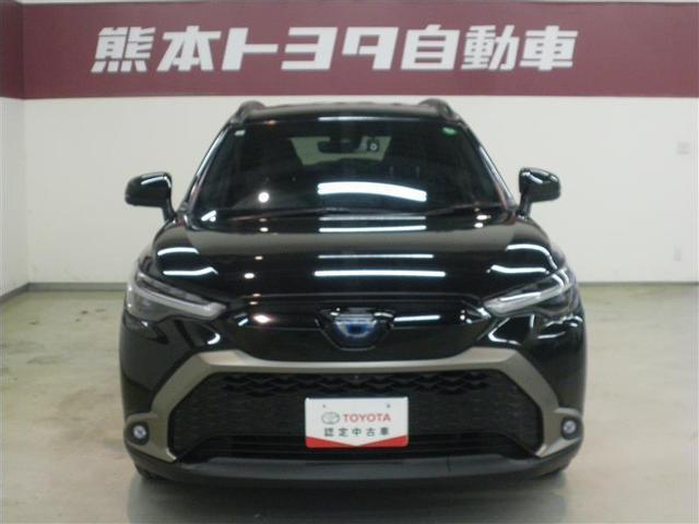 カローラクロス ハイブリッド Z ・衝突回避支援TSS PKSB BSM パノラミックビュー 9インチDA ドラレコ 前席シートヒーター 18AW クリアランスソナー LEDフロントフォグランプ ワンオーナー 中古車ハイブリッド保証付(2枚目)