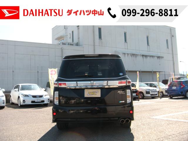 エルグランド ライダー　黒本革シート　マニュアルシート　ＨＤＤナビ　Ｒカメラ　Ｒ席モニター　両側オートスライドドア　ＨＩＤ（12枚目）