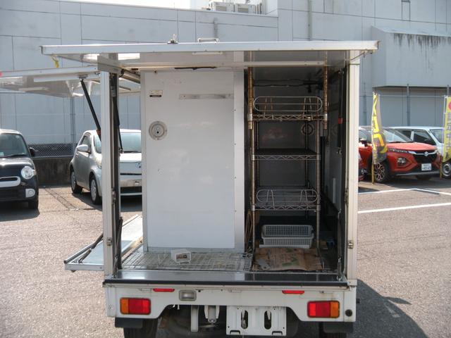 キャリイトラック 　移動販売車　ＳＲＳ　パワステ　パワーウィンドウ　キーレス　エアコン　ラジオ（18枚目）