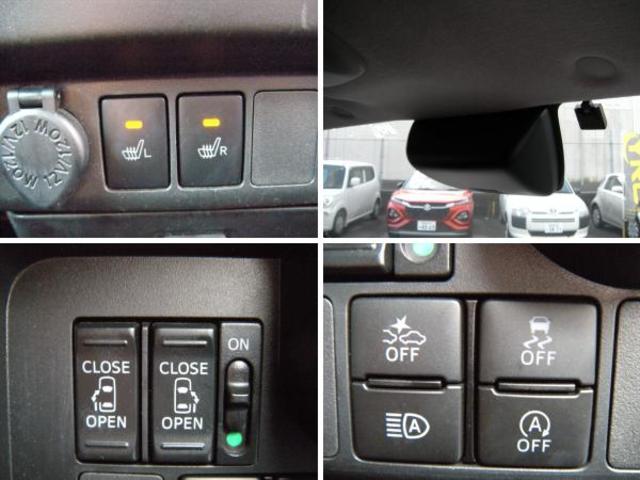 ルーミー カスタムG 純正ナビ フルセグ Rカメラ ETC 両側オートスライド LED フォグ シートヒーター(22枚目)