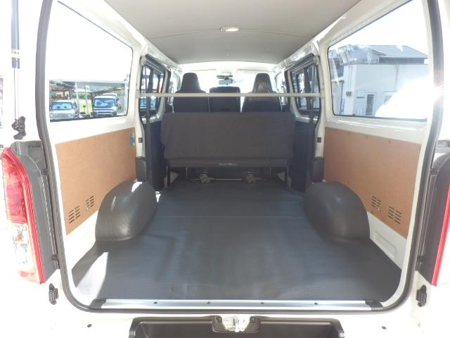 ハイエースバン ロングDX GLパッケージ 登録済未使用車 LEDヘッドライト 両側スライドドア セーフティセンス キーレス 6人乗り AC100V電源(17枚目)