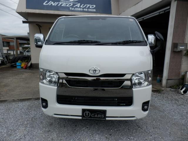 ハイエースバン スーパーGL ダークプライムII ディーゼルターボ 登録済未使用車 パノラミックビューモニター 両側スライドドア イージークローザー リアエアコン リアヒーター AC100V電源(2枚目)