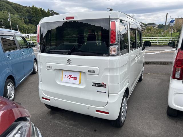 スペーシア ハイブリッドG ETC 両側スライドドア クリアランスソナー レーンアシスト 衝突被害軽減システム オートライト スマートキー アイドリングストップ 電動格納ミラー ベンチシート CVT 盗難防止システム ABS(16枚目)