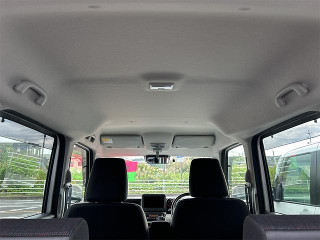 スペーシア ハイブリッドG ETC 両側スライドドア クリアランスソナー レーンアシスト 衝突被害軽減システム オートライト スマートキー アイドリングストップ 電動格納ミラー ベンチシート CVT 盗難防止システム ABS(31枚目)