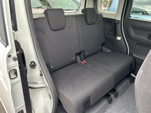 スペーシア ハイブリッドG ETC 両側スライドドア クリアランスソナー レーンアシスト 衝突被害軽減システム オートライト スマートキー アイドリングストップ 電動格納ミラー ベンチシート CVT 盗難防止システム ABS(33枚目)