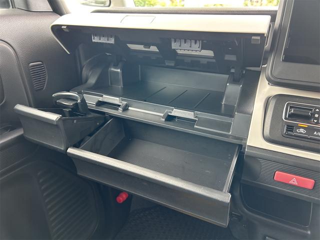 スペーシア ハイブリッドG ETC 両側スライドドア クリアランスソナー レーンアシスト 衝突被害軽減システム オートライト スマートキー アイドリングストップ 電動格納ミラー ベンチシート CVT 盗難防止システム ABS(36枚目)