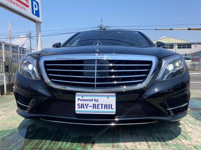 Ｓクラス Ｓ５５０ロング　ＡＭＧライン　ショーファーパッケージ　４．７ツインターボ　パドルシフト　ナビ　アラウンドビューモニター　サンルーフ　パワートランク　オートＬＥＤパッケージ　レザーパワーシート　１９ｉｎアルミ（14枚目）