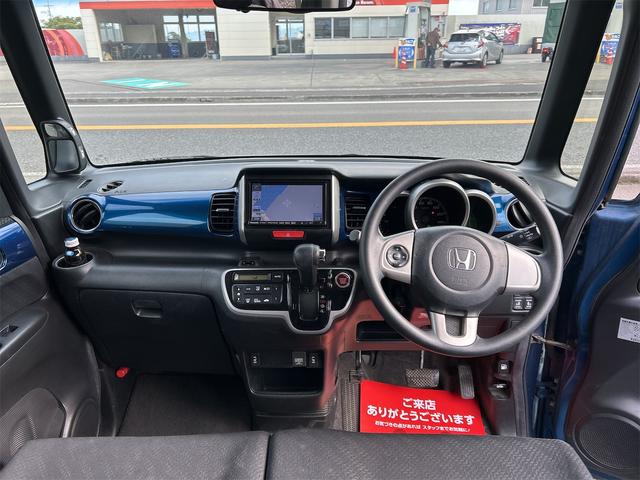 N-BOX G SSパッケージ ドライブレコーダー ETC 両側電動スライドドア ナビ TV 衝突被害軽減システム オートライト スマートキー アイドリングストップ 電動格納ミラー シートヒーター ベンチシート CVT(2枚目)