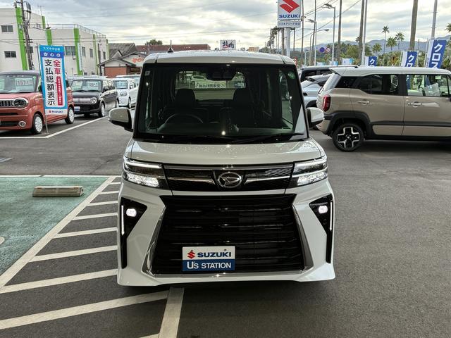 タント カスタムX 衝突被害軽減ブレーキ アイドリングストップ ナビ バックカメラ CVT 両側電動スライドドア オートエアコン リモコンキー キーレススタート オートライト オーディオスイッチ ACC 電動パーキング(2枚目)